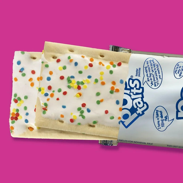 Pop-Tarts Frosted Confetti Cupcake Toaster Pastries, Breakfast Foods, Shelf-Stable, 27 oz (16 Count)