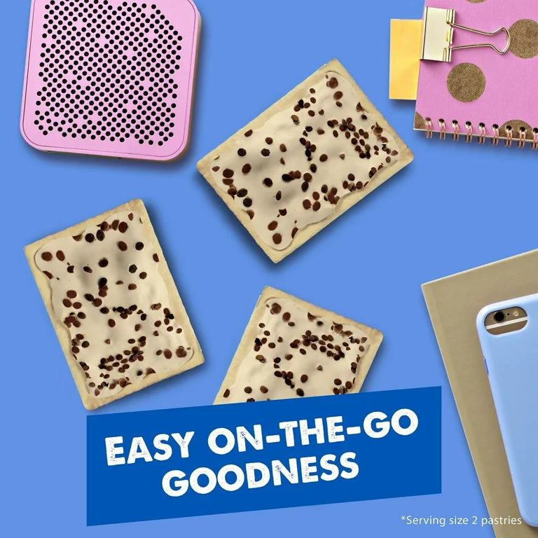 Pop-Tarts Frosted Chocolatey Chip Pancake Toaster Pastries, Breakfast Foods, Shelf-Stable, 27 oz (16 Count)