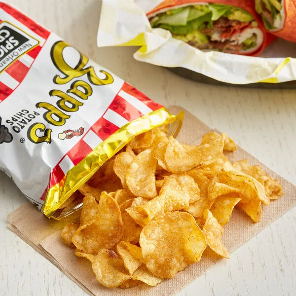 Zapp's Spicy Cajun Crawtator Potato Chips 1.5 oz.