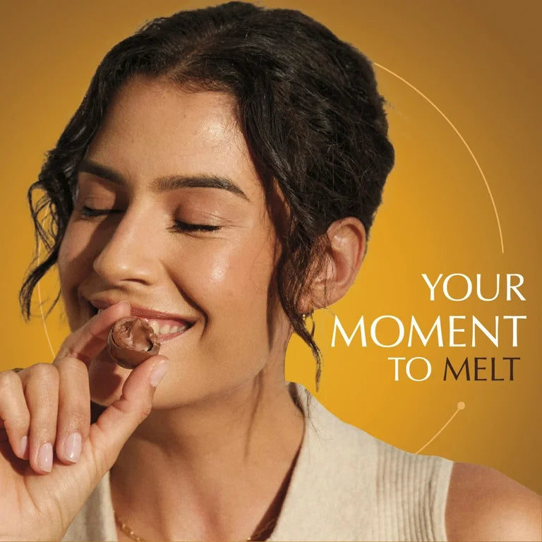 Lindt Lindor Caramel Milk Chocolate Candy Truffles, 8.5 oz. Bag
