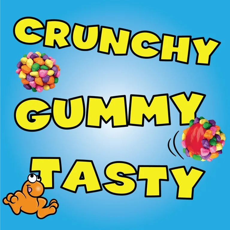 NERDS Gummy Clusters, Candy, Rainbow, Crunchy and Gummy, 8 oz