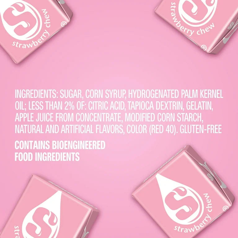 Starburst All Pink Fruit Chews Chewy Candy, Sharing Size - 15.6 oz Bag