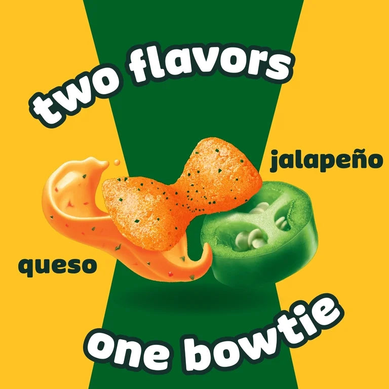 Pringles Mingles Jalapeno and Queso Puffed Snacks, Sweet Snacks, 5.5 oz