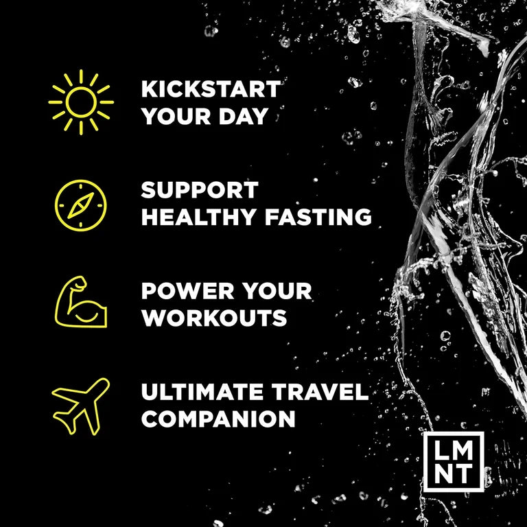 LMNT Zero Sugar Electrolyte Drink Mix - Lemonade - 6ct