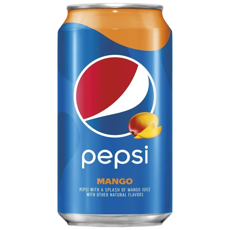 Pepsi Cola Mango Soda Pop, 12 fl oz