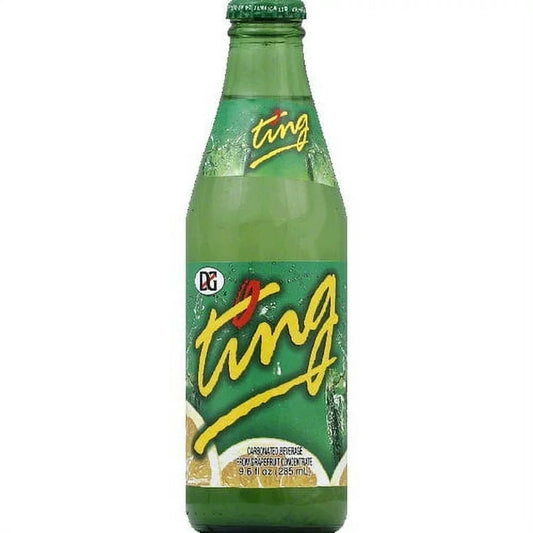 D&G Ting Carbonated Grapefruit Beverage, 9.6 oz