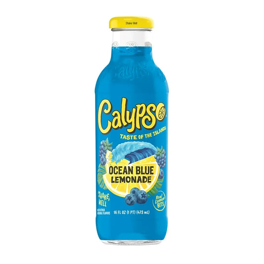 Calypso Ocean Blue Lemonade, 16 oz Bottle