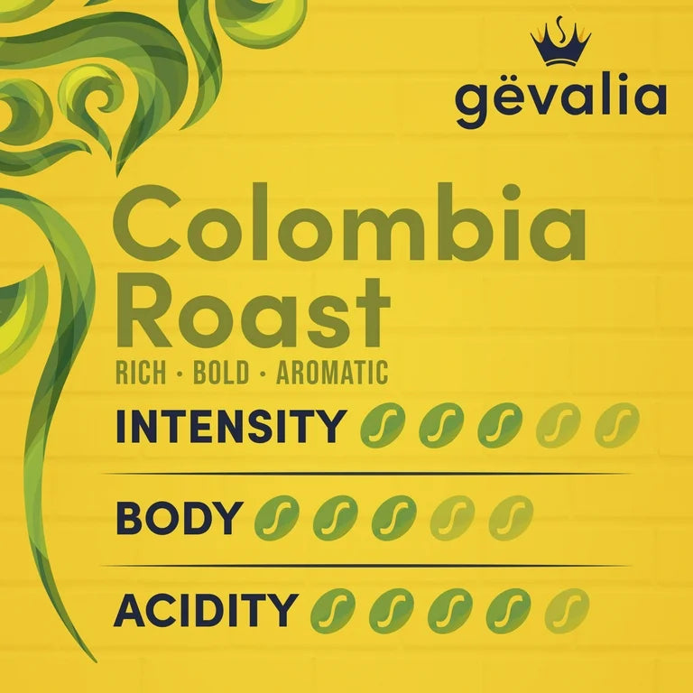 Gevalia Colombia Medium Roast K-Cup Coffee Pods, 22 ct Box