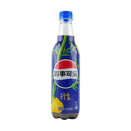 Pepsi White Grapefruit Green Bamboo Bottle, 16.9 fl oz