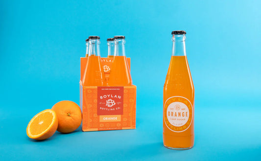 Boylan Orange Soda, 12 Ounce Glass Bottle