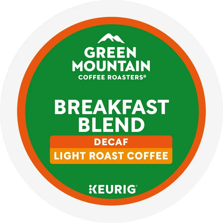 Green Mountain Coffee Half Caff Light Roast K-Cup Pods, 24 Count