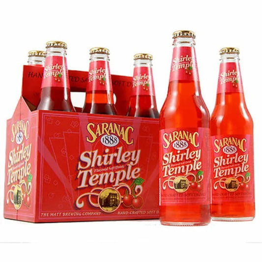 Saranac Shirley Temple Soda, 12 Fl. oz