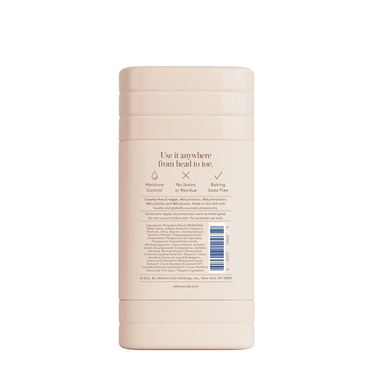 Athena Club Women's All Over Deodorant - Golden Vanilla - 3 Fl Oz, Aluminum-Free