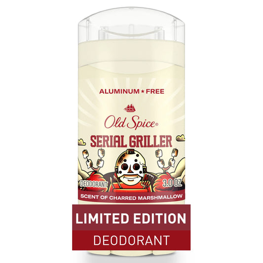 Old Spice Men's Deodorant, Serial Griller, Aluminum Free, 3oz