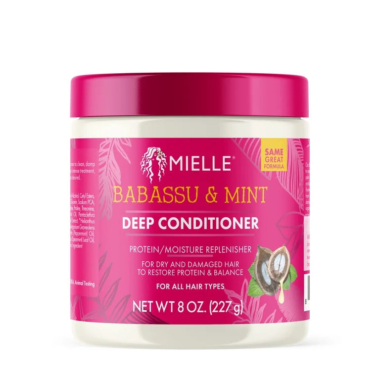 Mielle Babassu and Mint Deep Conditioner - 8 oz