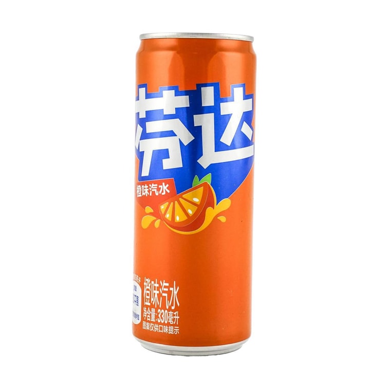 Fanta China Orange Can,11.15 fl oz