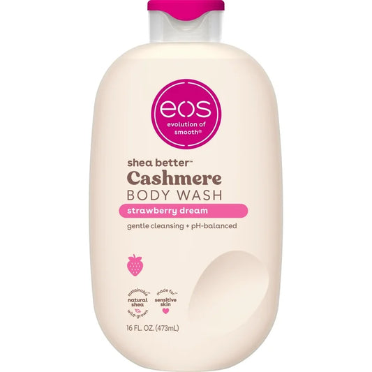 eos Shea Better Cashmere Body Wash - Strawberry Dream - 16 fl oz