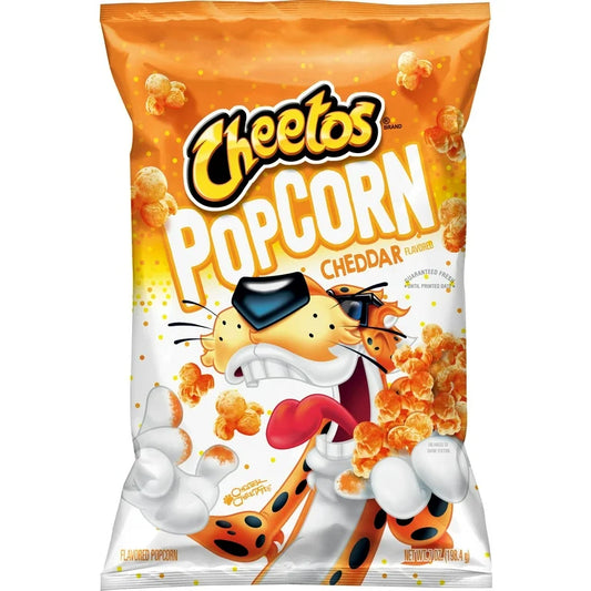 Cheetos Popcorn, Cheddar, 7 oz Bag Flavored Popcorn