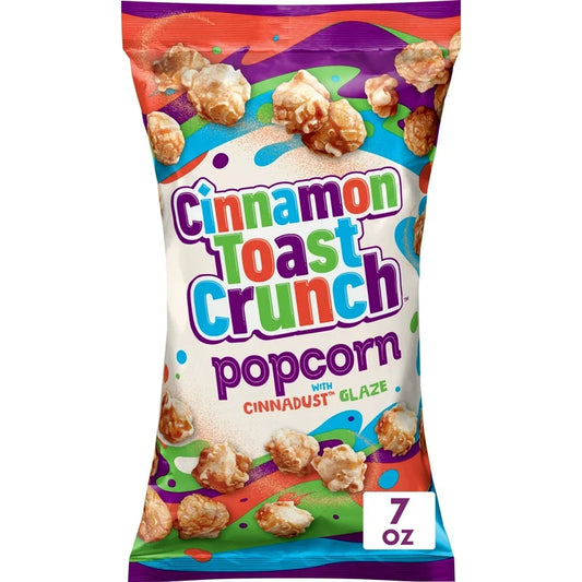 Cinnamon Toast Crunch Popcorn Snack Cinnadust Glaze, 7 oz