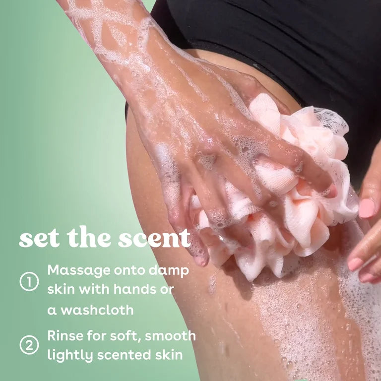 eos Shea Better Cashmere Body Wash - Crème de Pistachio, Creamy Gel Formula, Hyrdration for Dry Skin, 16 fl oz