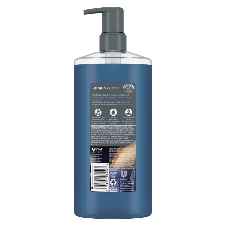 Body Wash Blackcurrant Dermatologist Body Wash For Men Sulfate Free, Paraben Free, & Dye Free, 26 fl oz