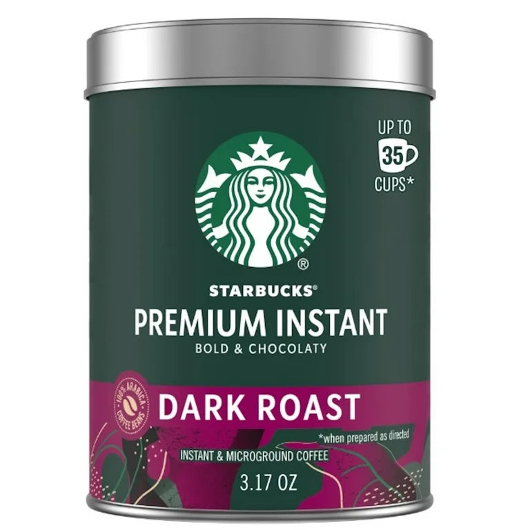 Starbucks Dark Roast Premium Instant Coffee 3.17 oz