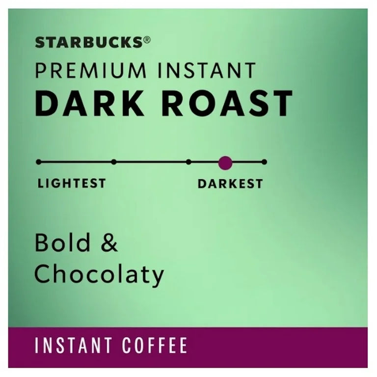 Starbucks Dark Roast Premium Instant Coffee 3.17 oz