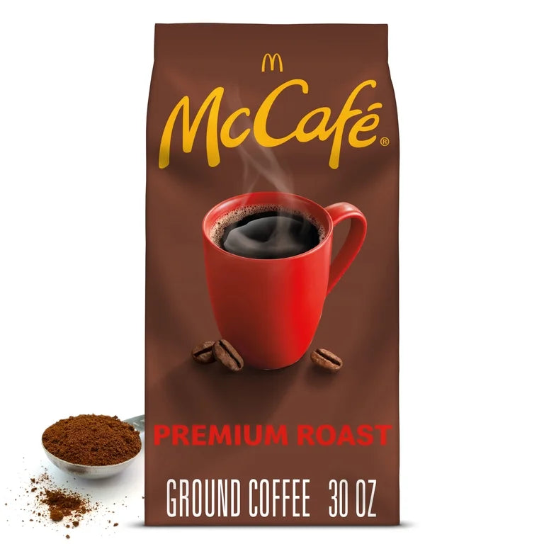 McCafe Premium Roast, Medium Roast, Ground Coffee, 30 oz