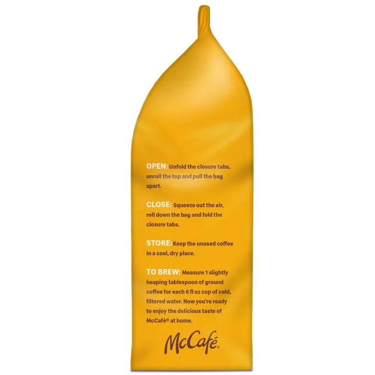 McCafe Colombian, Medium-Dark Roast, Ground Coffee, 30 oz