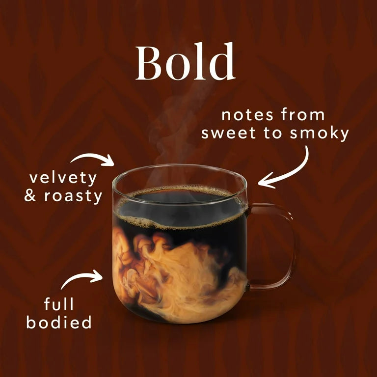 Starbucks Espresso Roast, Ground Coffee, Dark Roast Hot or Iced Coffee, 18 oz