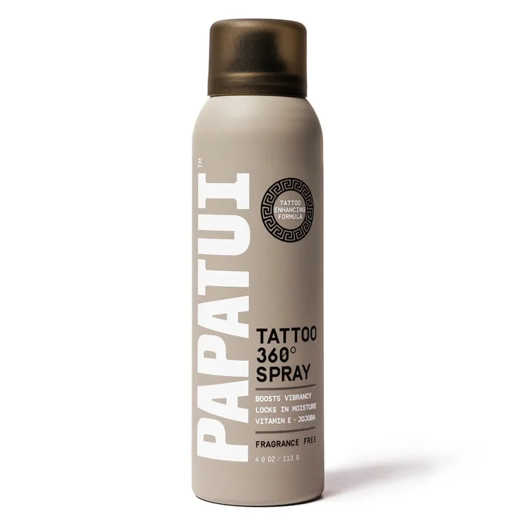 Papatui Men's Tattoo 360 Degree Spray, Unscented, 4 oz