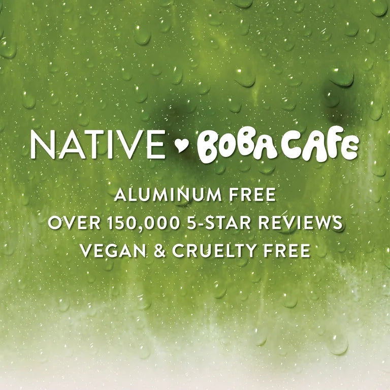 Native Deodorant, Aluminum Free, Limited Edition Strawberry Matcha, for Women and Men, 2.65 oz