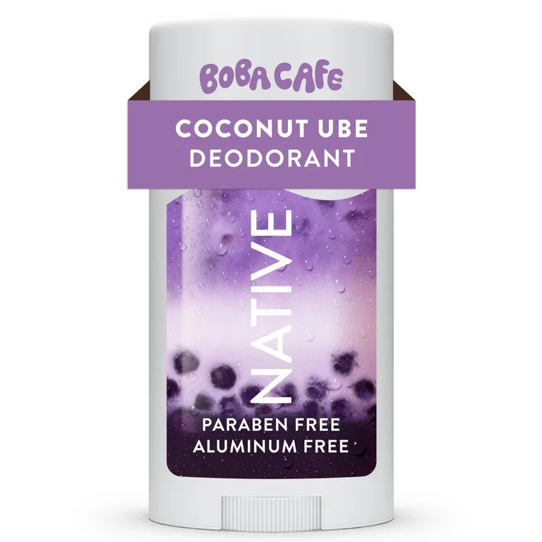 Native Deodorant, Aluminum Free, Limited Edition Coconut Ube, for Women and Men, 2.65 oz