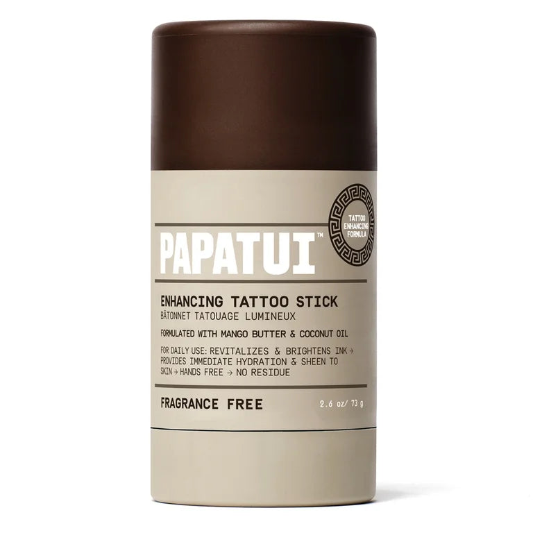 Papatui Enhancing Men's Tattoo Stick, Unscented, 2.6 oz