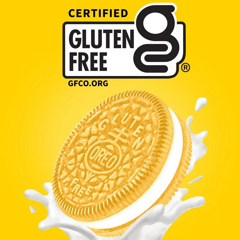OREO Gluten Free Golden Sandwich Cookies, Gluten Free Cookies, 12.08 oz