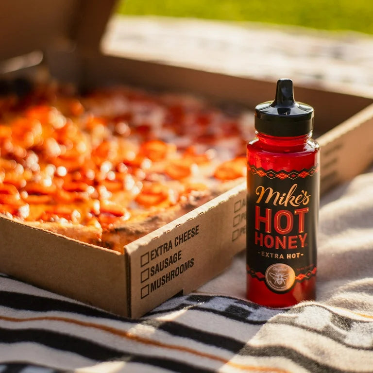 Mike's Hot Honey Extra Hot Honey with a Kick! Gluten-Free and Paleo, 12 oz
