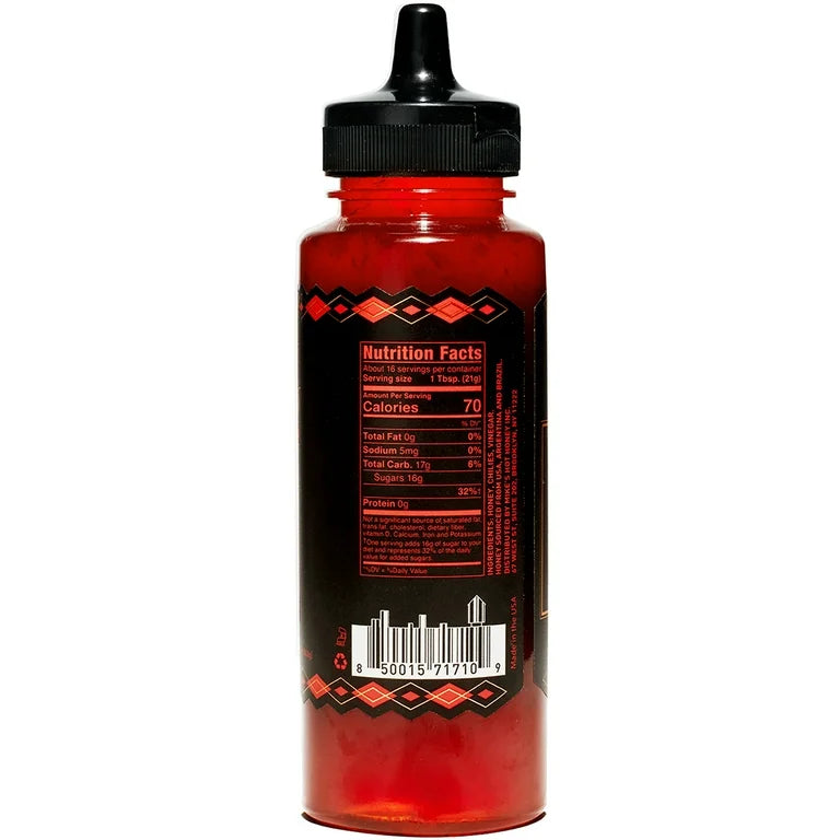 Mike's Hot Honey Extra Hot Honey with a Kick! Gluten-Free and Paleo, 12 oz