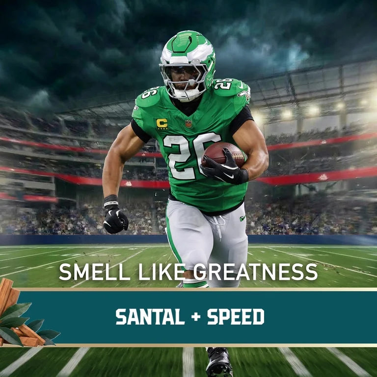 Old Spice Men's Antiperspirant Deodorant, NFL Collection, Saquon Soar, Santal + Speed, 2.6oz