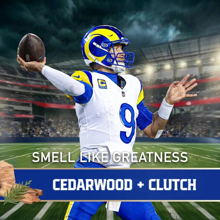 Old Spice Men's Aluminum Free Deodorant , NFL Collection, Matthew Stafford, Scent of Cedarwood + Clutch, 24/7 Signature Scent, Lasting Freshness, 3.0 oz