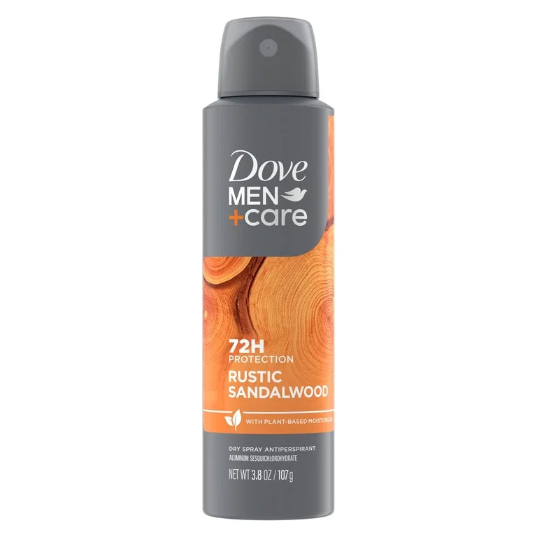 Dove Men+Care Antiperspirant Dry Spray 72H Protection, 3.8 oz