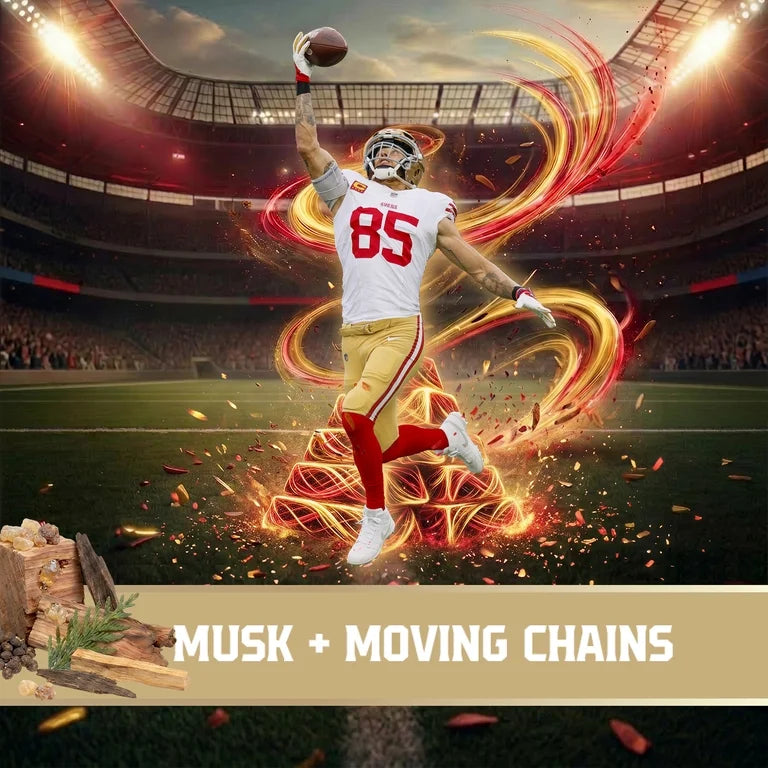 Old Spice Men's Aluminum Free Deodorant, NFL Collection, George Kittle, Scent of Musk + Moving Chains, 24/7 Sweat Protection, Signature Scent, Lasting Freshness, 3.0 oz