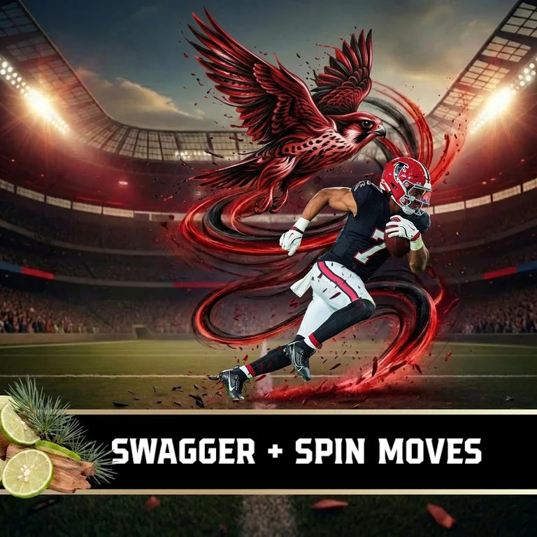 Old Spice Men's Antiperspirant, NFL Collection, Bijan Robinson, Scent of Swagger + Spin Moves, 24/7 Sweat Protection, Signature Scent, 2.6 oz