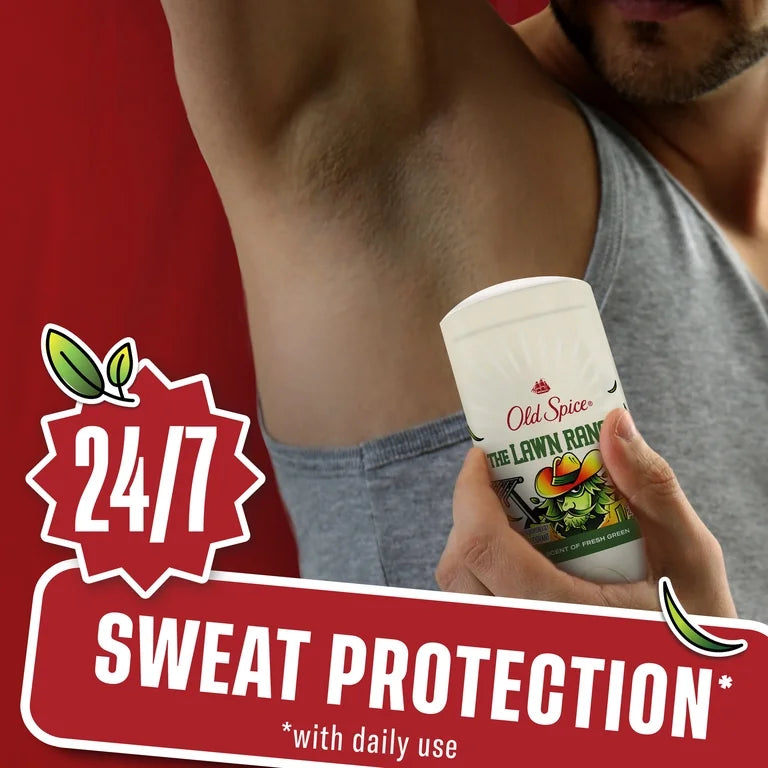 Old Spice Men's Antiperspirant, Lawn Ranger, 2.6oz