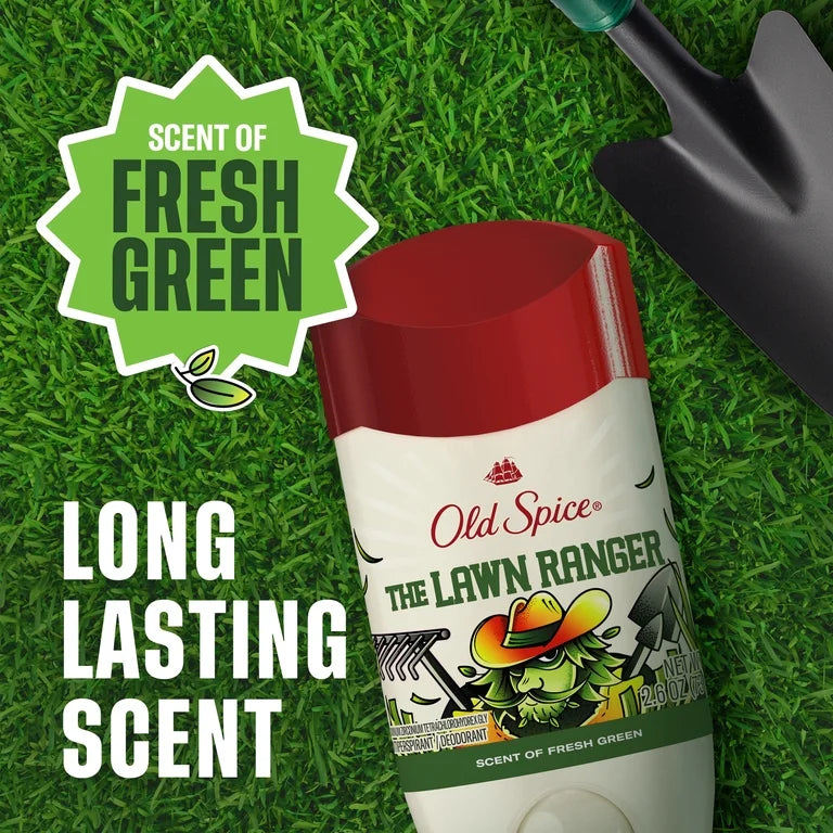 Old Spice Men's Antiperspirant, Lawn Ranger, 2.6oz