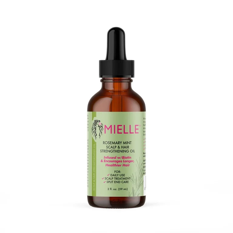 Mielle Strengthening Scalp & Hair Oil, Rosemary Mint, 2 oz