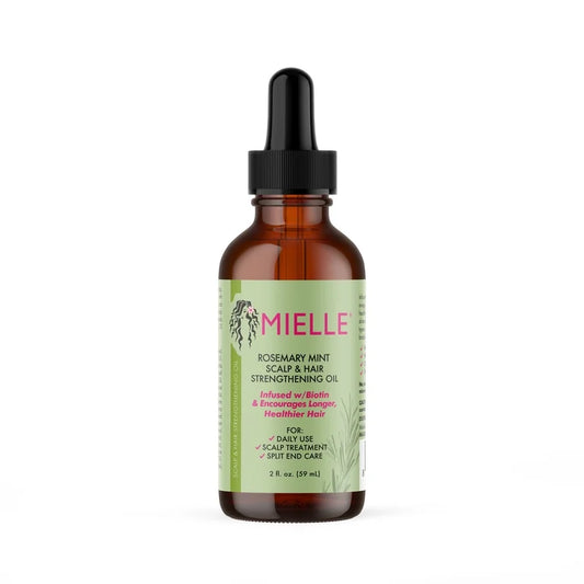 Mielle Strengthening Scalp & Hair Oil, Rosemary Mint, 2 oz
