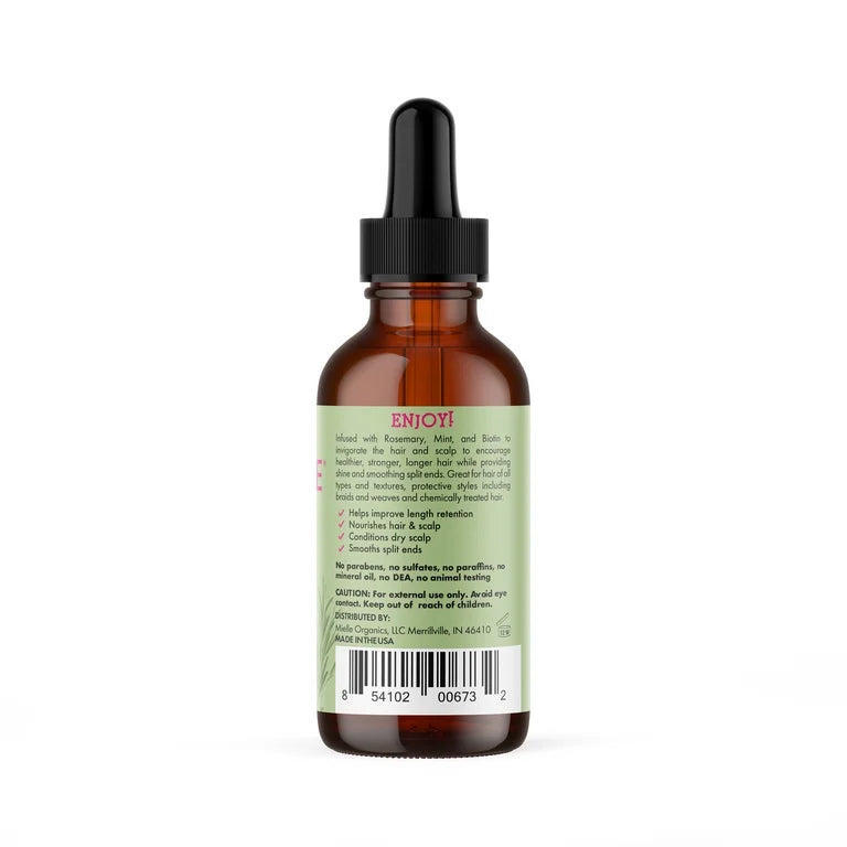 Mielle Strengthening Scalp & Hair Oil, Rosemary Mint, 2 oz