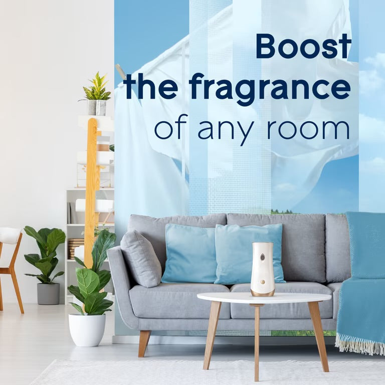 Glade Automatic Spray Refill, Air Freshener, Clean Linen, 2 Refills