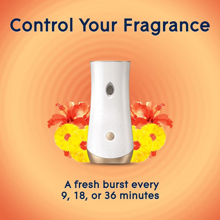 Glade Automatic Spray Refill, Air Freshener, Hawaiian Breeze, 2 Refills