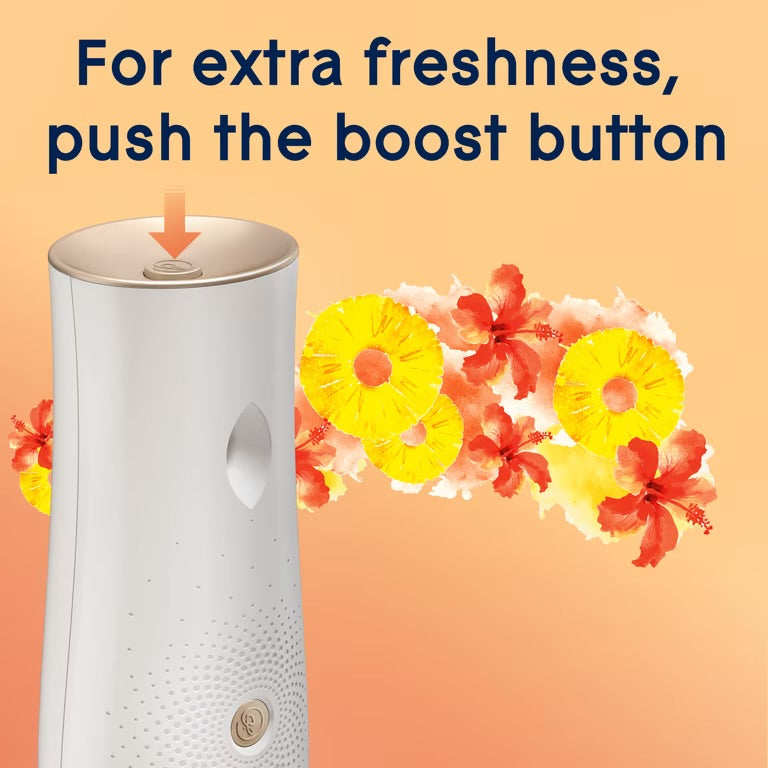 Glade Automatic Spray Refill, Air Freshener, Hawaiian Breeze, 2 Refills